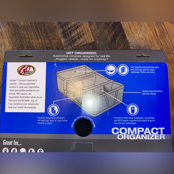 Go Gear Car Compact Organizer Hopkins Perfect Fit For Small Areas - Picture 4 of 6